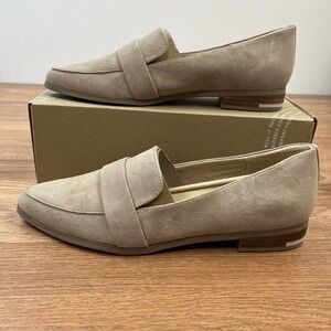Dr. Scholl's Women's Faxon Taupe Flats Suede Size 10  NEW